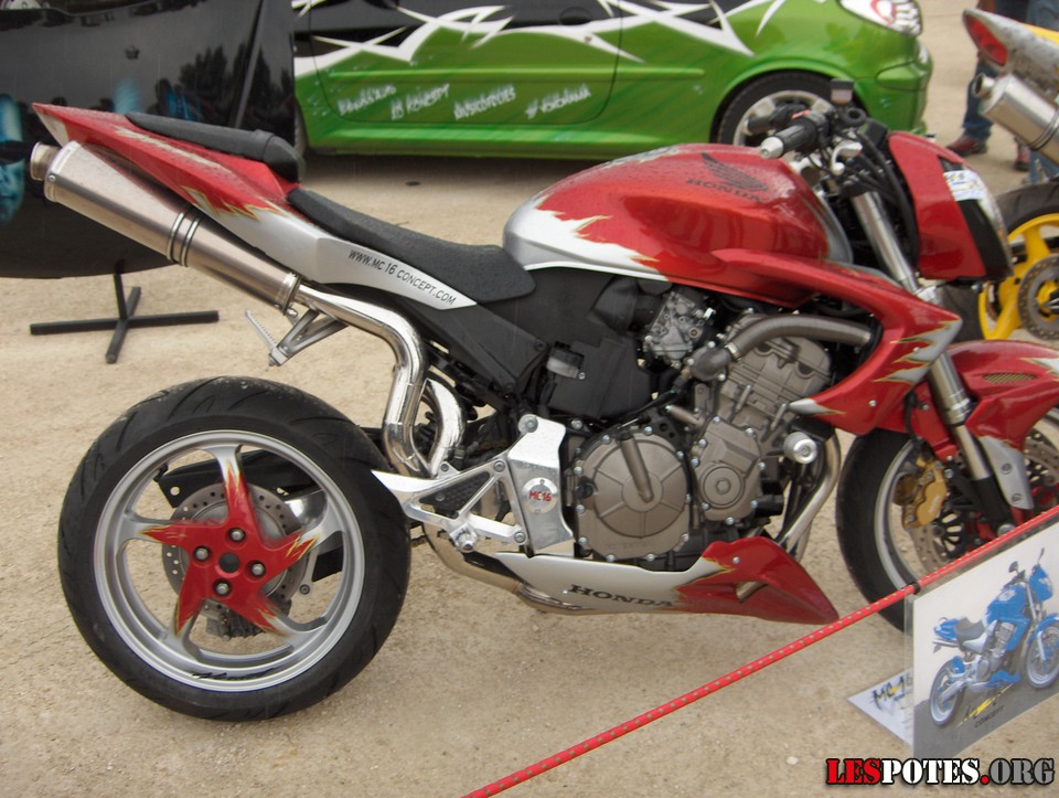 Photographie : Honda (peint. perso)
