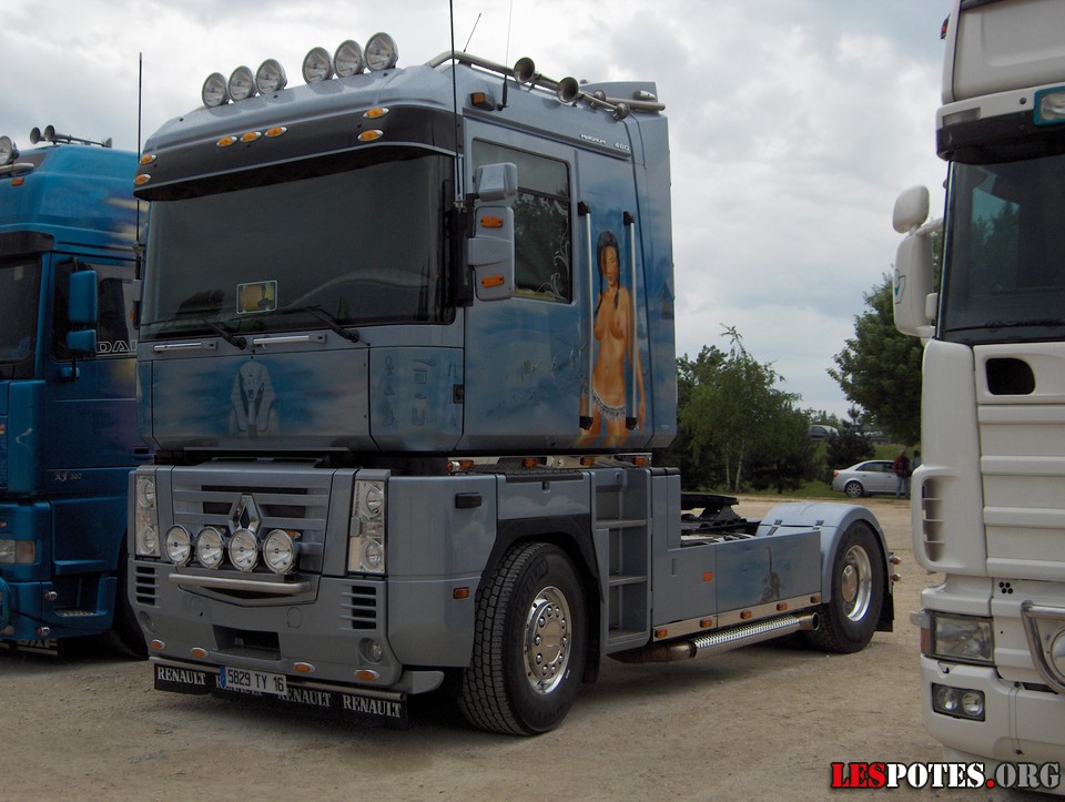 Photographie : Camion (bleu)