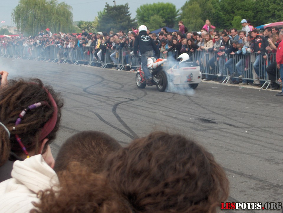 Photographie : Side-Car - Burn !
