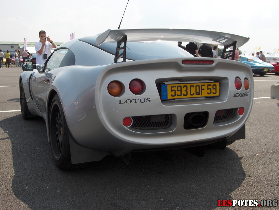 Photographie : Lotus EXIGE (derri&egrave;re)