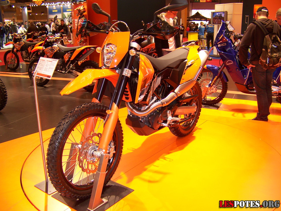 Photographie : KTM 650 enduro
