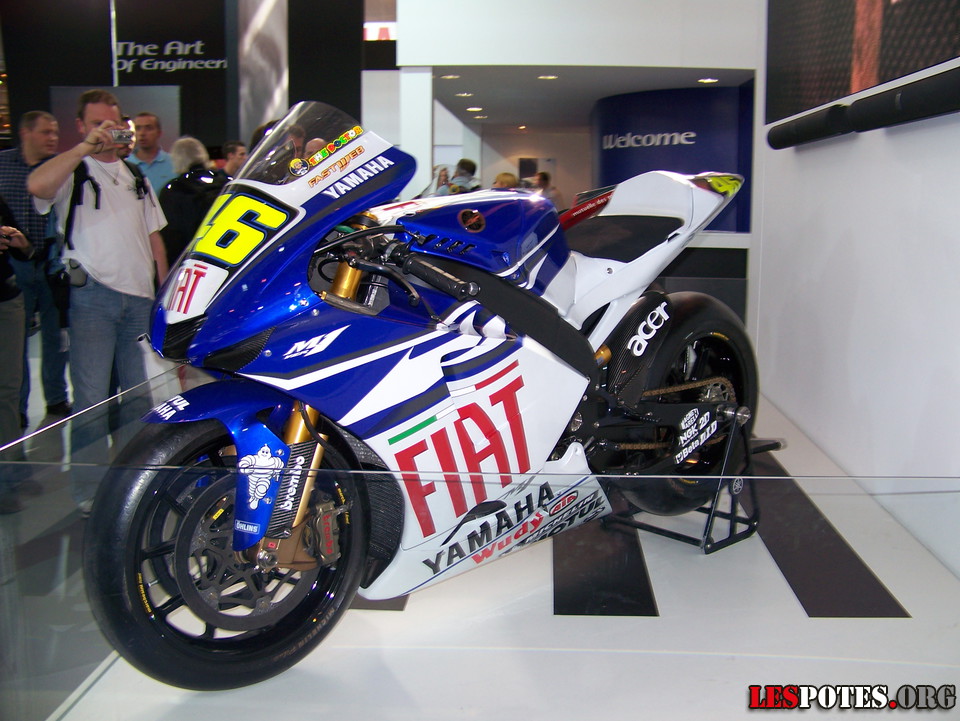 Photographie : Yamaha M1 ROSSI