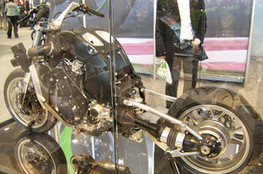Kawasaki sans car&eacute;nage