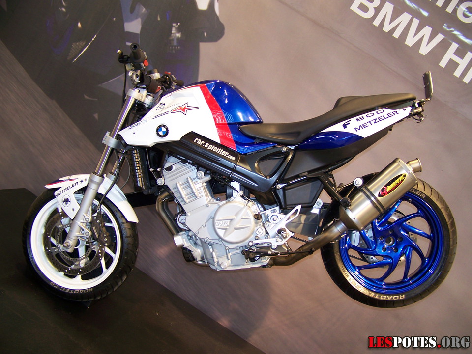 Photographie : BMW F800 Metzeler