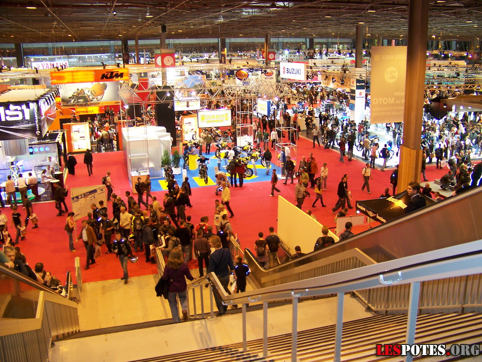 Photographie : Entr&eacute;e Salon Moto 2007
