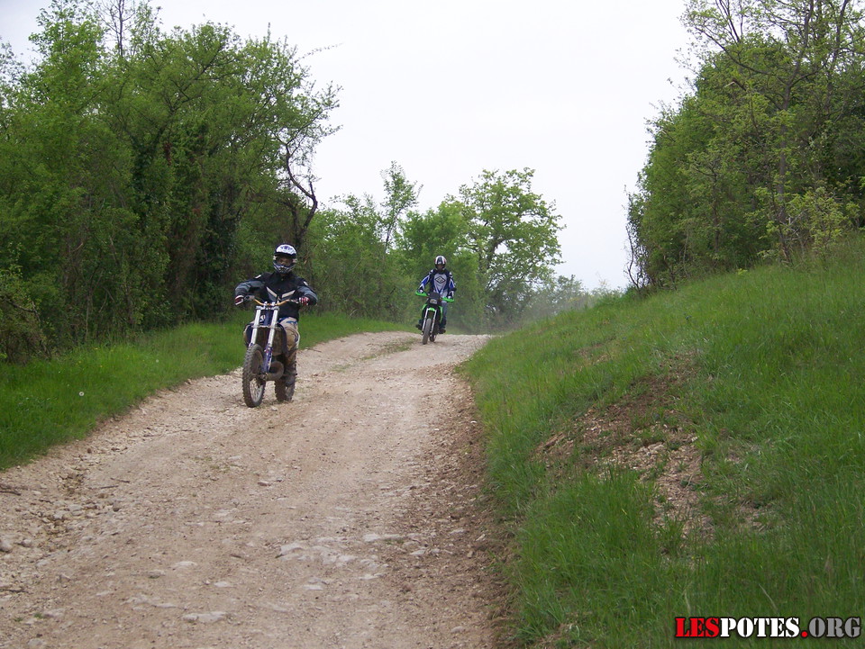 Photographie : Descente / 250 YZ - 650 KLR