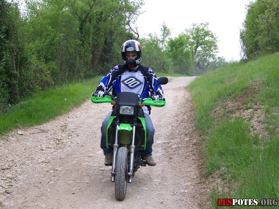 Photographie : La Chignolle - 650 KLR