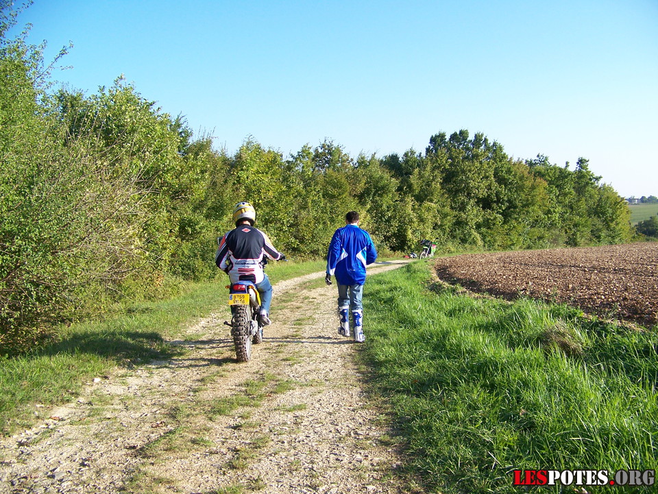 Photographie : 650 KLR qui ne d&eacute;marre pas