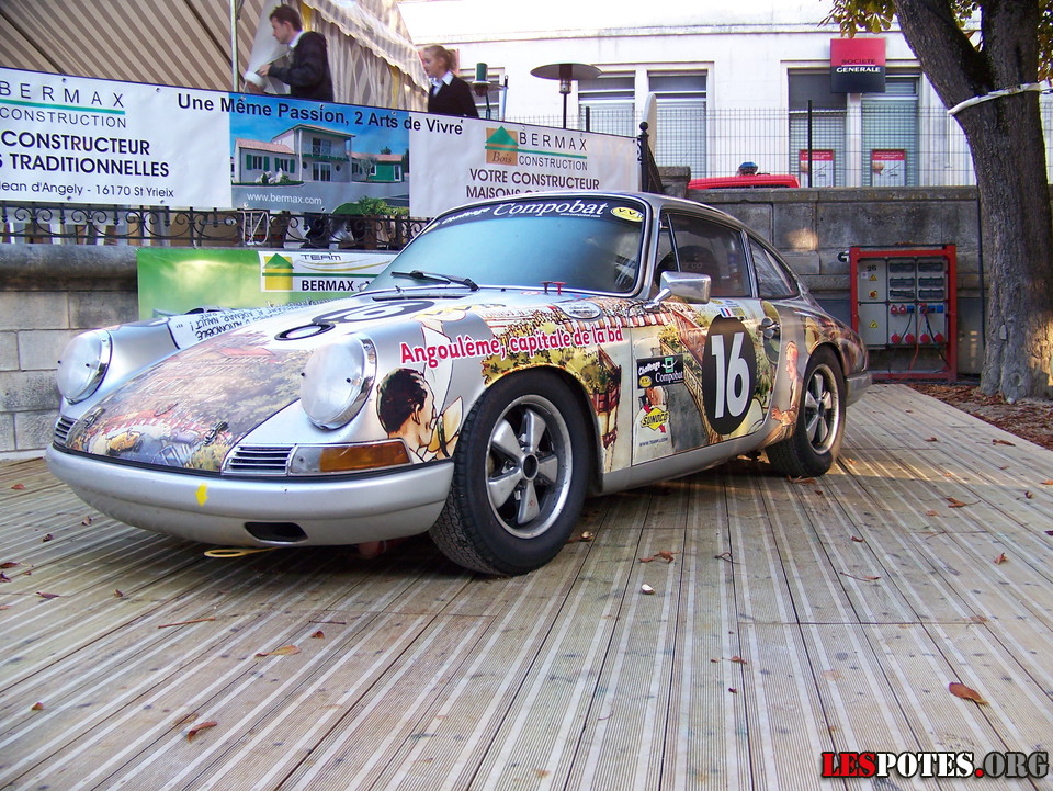 Photographie : Porsche de la BD
