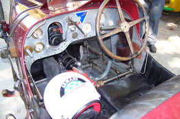 Int&eacute;rieur d'une Bugatti