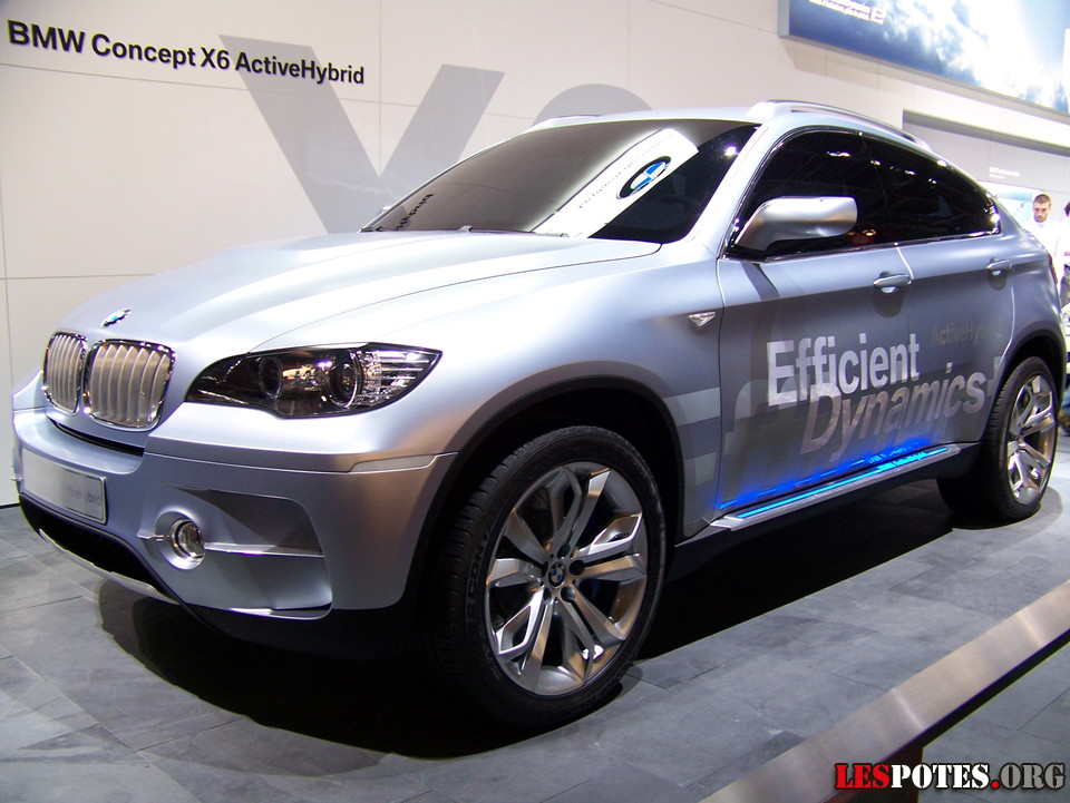 Photographie : BMW concept X6 profil