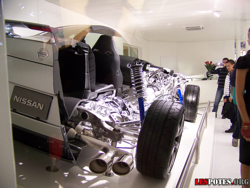 Photographie : Nissan GTR chassis