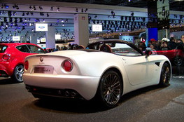 Alfa Romeo 8C spider arriere