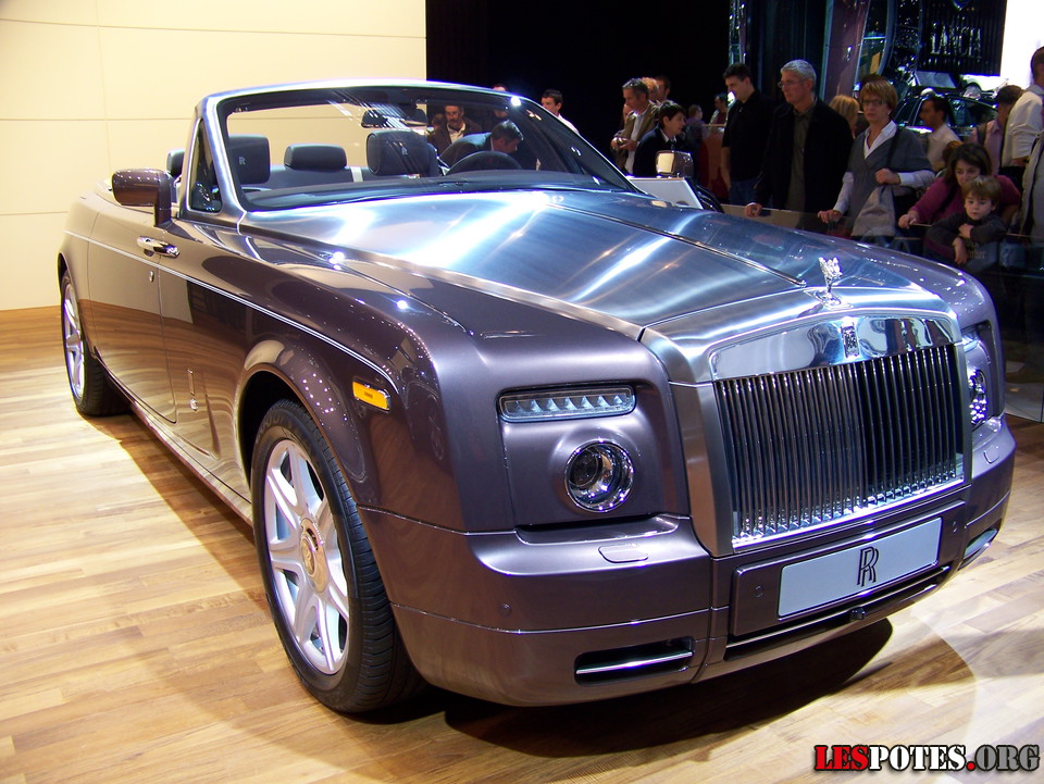 Photographie : Rolls Royce Phantom Drophead coupe avant