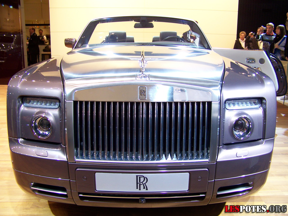 Photographie : Rolls Royce Phantom Drophead coupe face