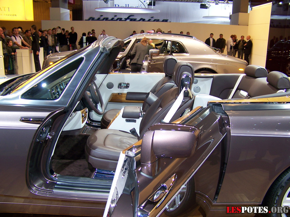 Photographie : Rolls Royce Phantom Drophead interieur