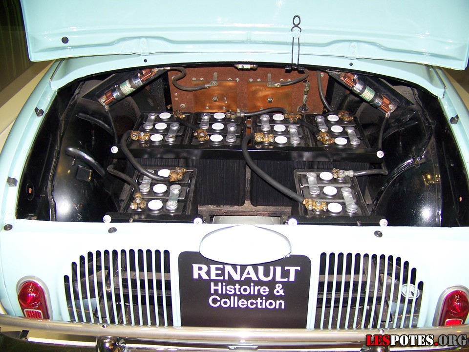 Photographie : Renault electrique arriere