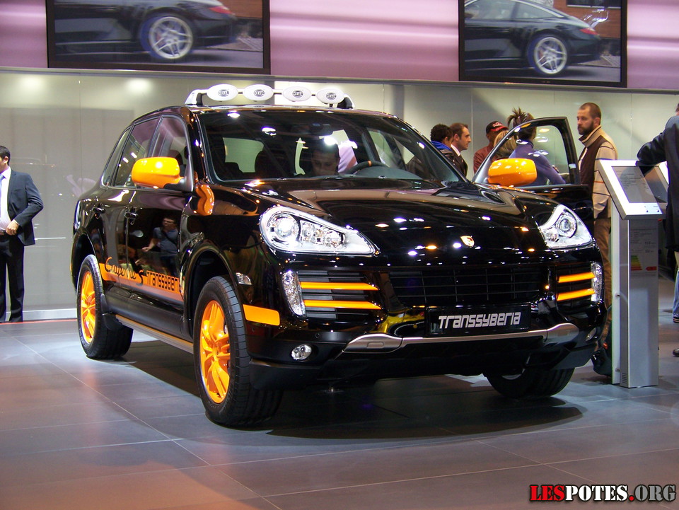 Photographie : Porsche Cayenne Transsyberia