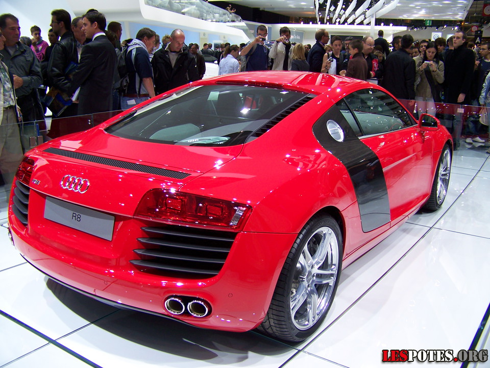 Photographie : Audi R8 arriere