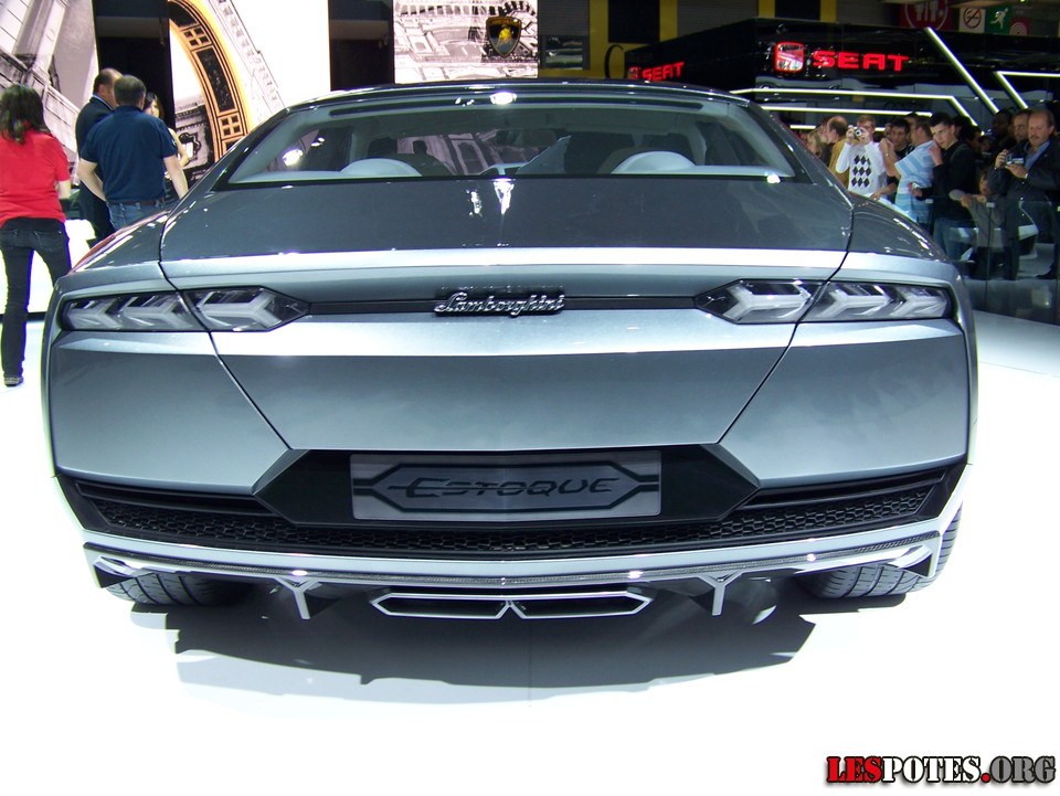 Photographie : Lamborghini Estoque arriere