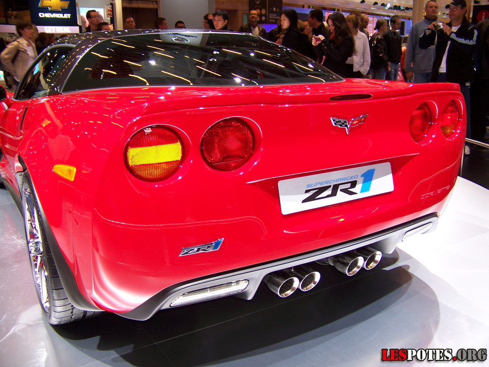 Photographie : Chevrolet Corvette ZR1 arriere