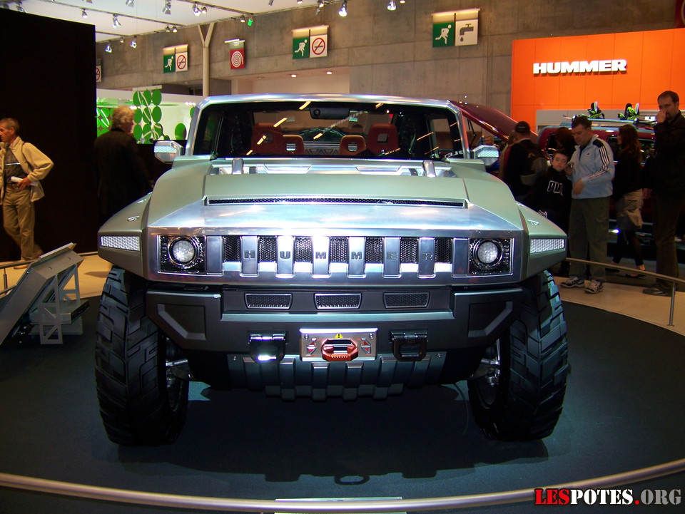 Photographie : Hummer Hx face