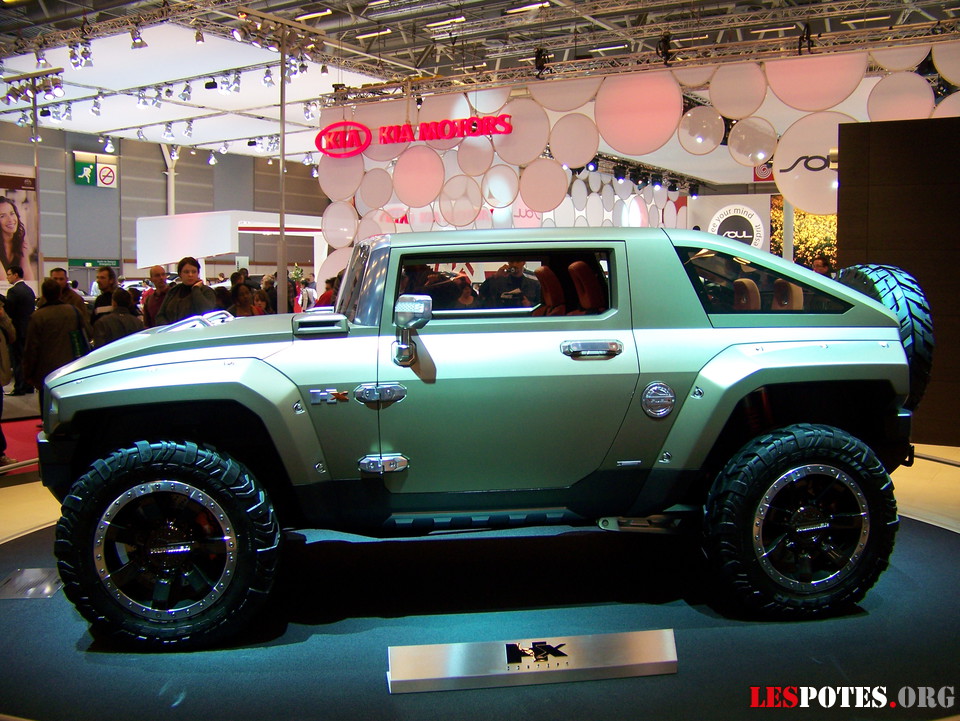 Photographie : Hummer Hx profil