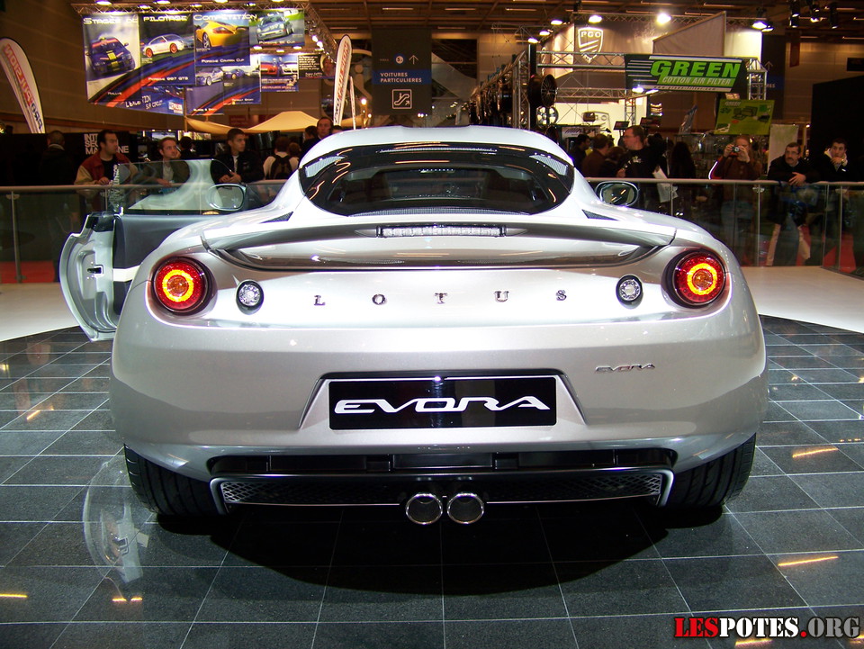 Photographie : Lotus Evora arriere