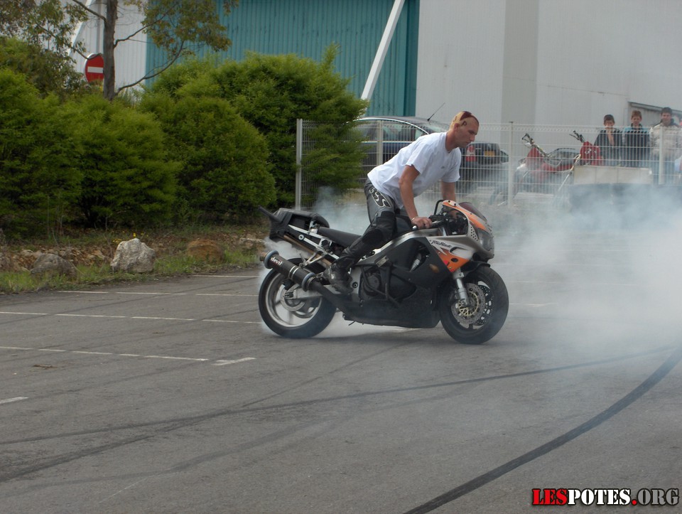 Photographie : Burn Circle (900 CBR)