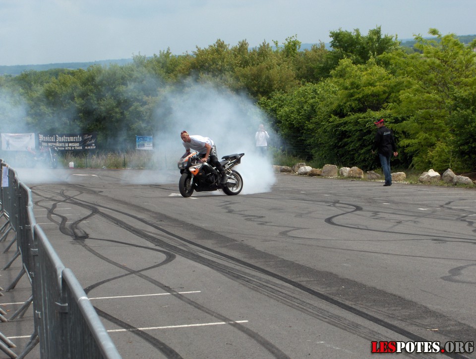 Photographie : Burn Circle 1 (900 CBR)