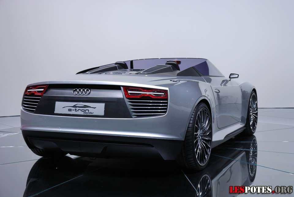 Photographie Audi e-tron spyder