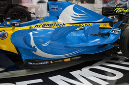 F1 Renault ailerons