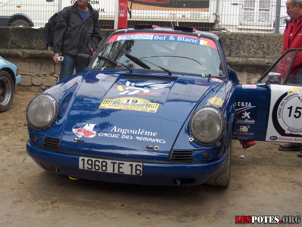 Photographie : Porsche 911 (Bleue)