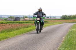 Paulo et la 650 KLR