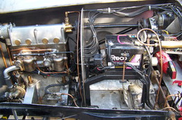 Un moteur de Bugatti