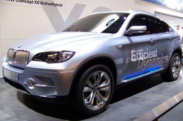 BMW concept X6 profil