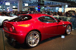 Alfa Romeo 8C competizione arriere