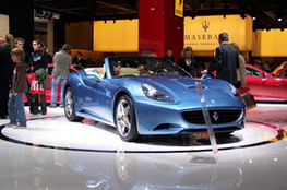 Ferrari  California bleue
