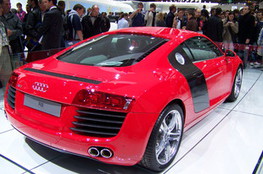 Audi R8 arriere