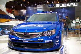 Subaru STI rallye face