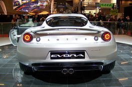 Lotus Evora arriere