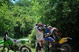 La panne de la 450 de Yabu