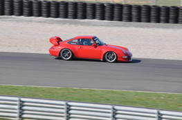 Ligne droite Porsche 911 GT3 rouge