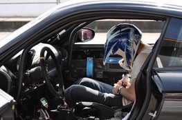 Ludo dans la GT3 de "Steph"