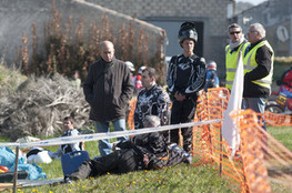 Parc moto : Lespotes en plein effort