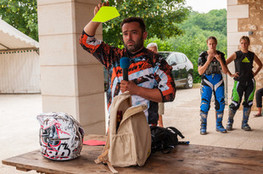 D&eacute;part - explications du trac&eacute;