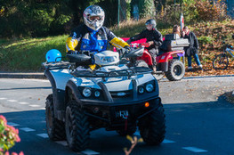 Saint-Jory - d&eacute;part quad