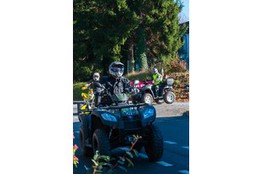 Saint-Jory - d&eacute;part quad