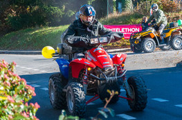 Saint-Jory - d&eacute;part quad