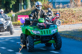 Saint-Jory - d&eacute;part quad